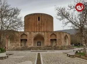عکس| سفر زمان؛ سرباز قاجاری با توپ‌های جنگی در «کاخ خورشید»؛ 140 سال قبل