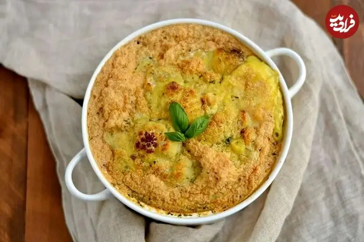 سوفله گل کلم؛ غذایی ساده و مقوی