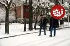 تصاویر| برف، اردبیل را سفید پوش کرد