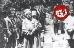 عکس| سفر زمان؛ درباریان در حال تعظیم به ناصرالدین شاه در مراسم «سلام عید قربان»