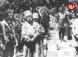 عکس| سفر زمان؛ درباریان در حال تعظیم به ناصرالدین شاه در مراسم «سلام عید قربان»