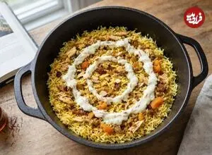 طرز تهیه خوشمزه‌ترین پلو مخلوط ایرانی با مرغ