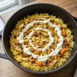 طرز تهیه خوشمزه‌ترین پلو مخلوط ایرانی با مرغ