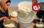 ببینید؛ غذای روستایی در ایران؛ تهیه کره و دوغ سنتی از ماست