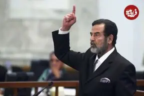 سفر زمان؛ تصویری رنگی شده از «مادر صدام حسین» در دوران پیری؛ دهه 40 شمسی