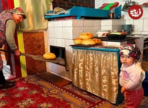 ببینید؛ غذای روستایی در اوکراین؛ ساخت چاقو و پخت نان سنتی در کوهستان کارپات
