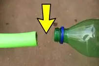 (ویدئو) چگونه بطری پلاستیکی نوشابه را به لوله PVC وصل کنیم؟