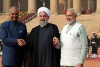 عکس؛ سفر به تاریخ؛ ادای احترام زن‌های هندی به «حسن روحانی»؛ سال 1396