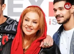 عکس| سفر زمان؛ چهرۀ «نسرین مقانلو» در پشت‌صحنه «شب سرد»