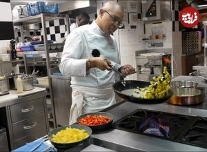 ببینید؛ غذای خیابانی در فرانسه؛ پخت کاپوناتا توسط سرآشپز ماداگاسکاری در پاریس