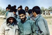 عکس؛ سفر در زمان؛ «سردار سلیمانی در کنار شهید باکری» در زمان جنگ؛ دهه 60