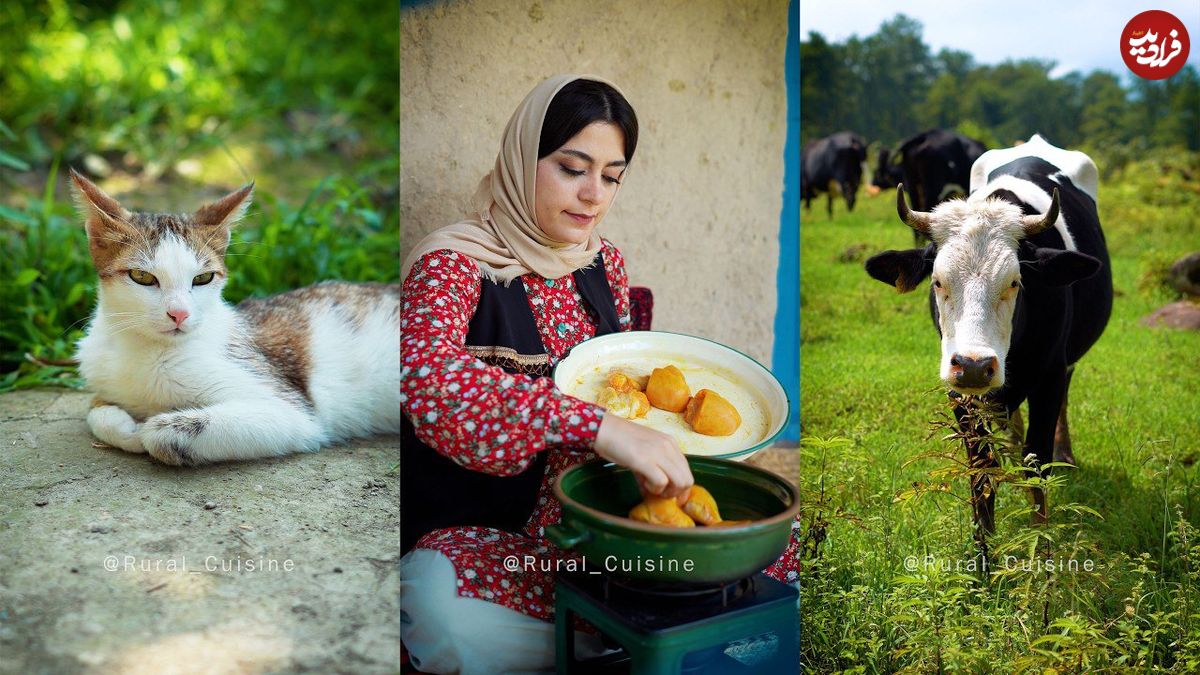 ببینید؛ غذای روستایی در ایران؛ پخت غذای سنتی شیرین قاتوق در روستاهای رامسر