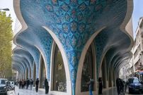 تصاویر؛ روح تهران در آغوش فیروزه؛ اثری نوین از معماری ایرانی