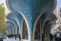 تصاویر؛ روح تهران در آغوش فیروزه؛ اثری نوین از معماری ایرانی