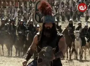 عکس| سفر در زمان؛ «طاها» سریال آوای باران در کنار «یل یل شام» سریال مختار؛ سال 1403