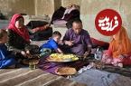 ببینید؛ غذای روستایی در افغانستان؛ پخت املت با تخم مرغ، سیب زمینی و گوجه