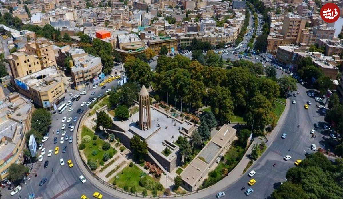 (عکس) سفر به ایران قدیم؛ چشمانداز شهر «همدان»؛ بیش از یک قرن قبل