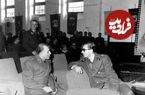 عکس؛ سفر در زمان؛ «زاهدی و علم در کنار شاه در مراسم اعطای اسناد مالکیت»؛ دهه 30