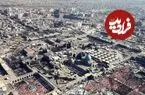 عکس| سفر زمان؛ منظرۀ شهر «مشهد» در دوران قاجار از روی پشت بام حرم مطهر