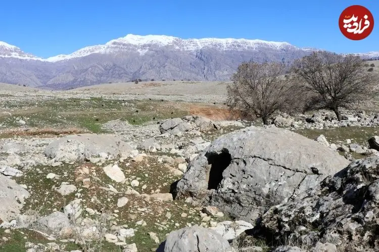 کتیبۀ باستانی «نبرد پهلوان و مار» در کوه‌های خوزستان کشف شد