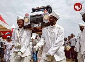 در این کشور مردگان را در «بطری، کفش و هواپیما» دفن میکنند