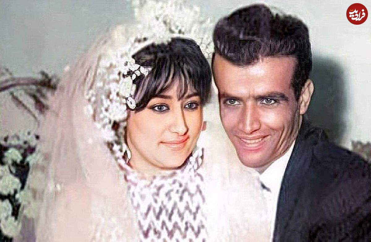 عکس| سفر در زمان؛ «پرویز یاحقی و همسرش حمیرا» در کنار یک رودخانه؛ دهه 40