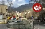 عکس| سفر زمان؛ منظرۀ خیابان دربند در حدود 90 سال قبل