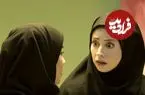 عکس| سفر در زمان؛ «رویا مرزبان» سریال کلینیک رویا با تیپ خاص در بازار؛ سال 1402