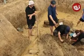 انگشترهای طلایی در گورستان 2 هزارساله پیدا شدند