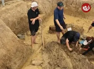 انگشترهای طلایی در گورستان 2 هزارساله پیدا شدند