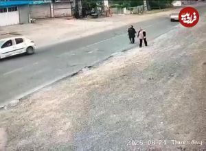 ببینید؛ (۱۶+) زیر گرفتن عمدی ۲ زن در مازندران