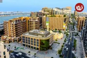 نخستین خیابان ساخته‌شده از طلا در جهان اینجا افتتاح می‌شود