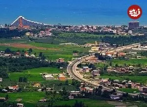 عکس| سفر زمان؛ عکس دیده‌نشده از شهر چالوس در سال 1328