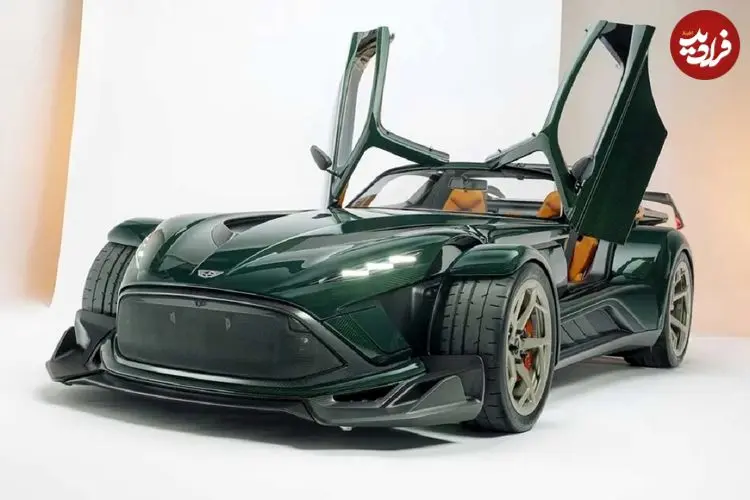 تصاویر| معرفی سوپراسپرت جدید دونکروورت با موتور فورد GT و وزن ۸۰۰ کیلوگرم!