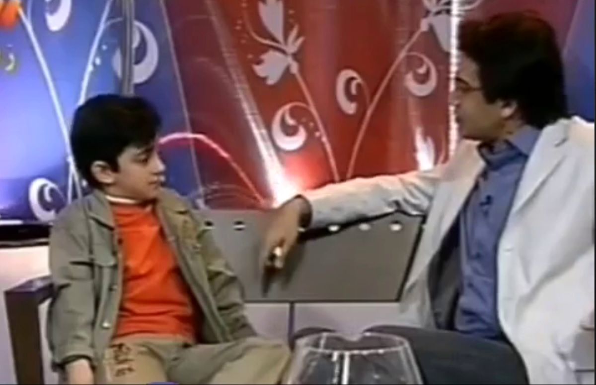 ( ویدیو) مصاحبه دیدنی فرزاد حسنی با علی شادمان در کودکی