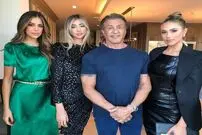 سیلوستر استالونه نیروی دریایی آمریکا را برای آموزش دفاع شخصی به دخترانش به کار گرفت!