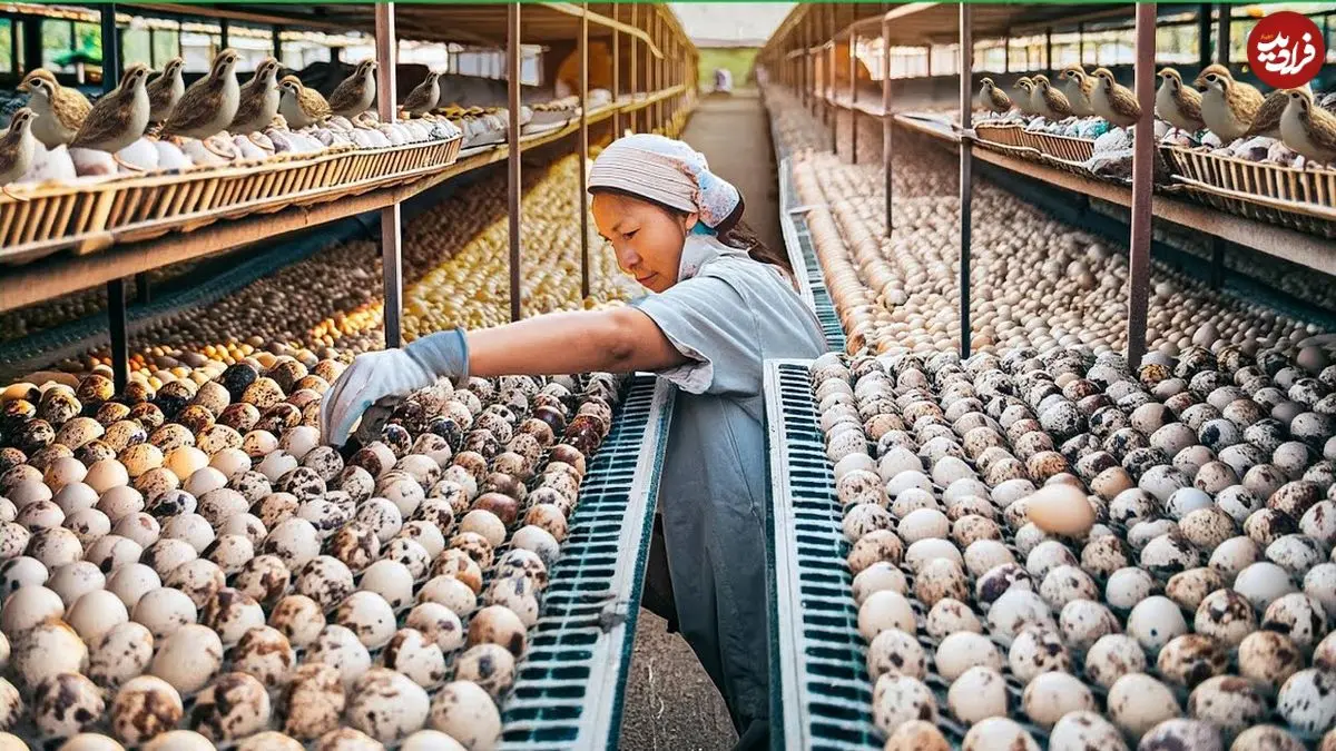 ببینید| نگاهی به مراحل پرورش و فرآوری میلیون ها بلدرچین در چین