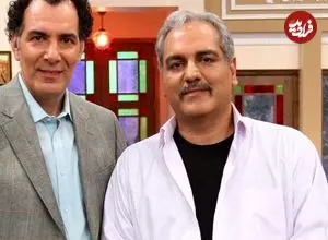 عکس| سفر زمان؛ «مهران مدیری» با زیرپوش و پیژامه در «دایره زنگی»؛ 19 سال قبل