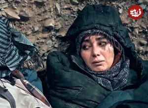 عکس| سفر در زمان؛ «روژان» در پشت صحنه سریال نون خ 5؛ سال 1402