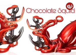 ببینید| ساخت ماهی مرکب با 43 کیلوگرم شکلات خالص به روش قناد آمریکایی