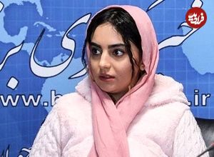 عکس| سفر زمان؛ چهرۀ «مرضیه» (بچه مهندس) در کنار «گلچهره سجادیه» در پشت‌صحنه سریال «آنام»
