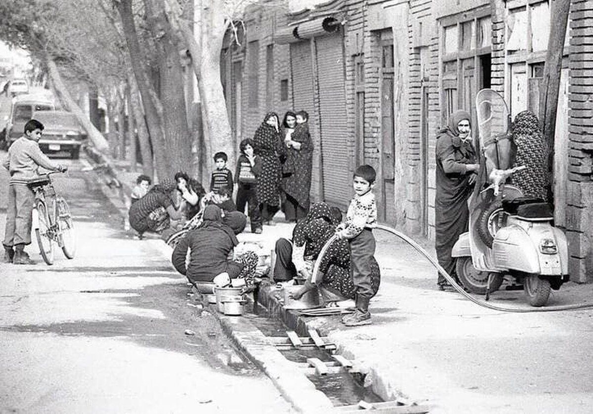 (عکس) آمار عجیب از وضعیت آب شرب تهران؛ ۶۰ سال پیش!