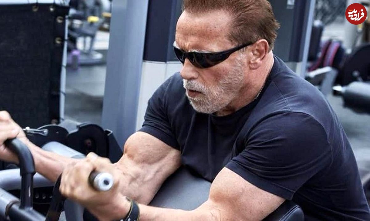 عکس| سفر زمان؛ فیگور «آرنولد» در 16 سالگی در یکی از اولین مسابقاتش