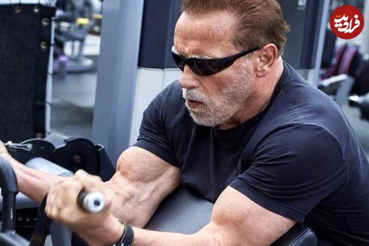 عکس| سفر زمان؛ فیگور «آرنولد» در 16 سالگی در یکی از اولین مسابقاتش