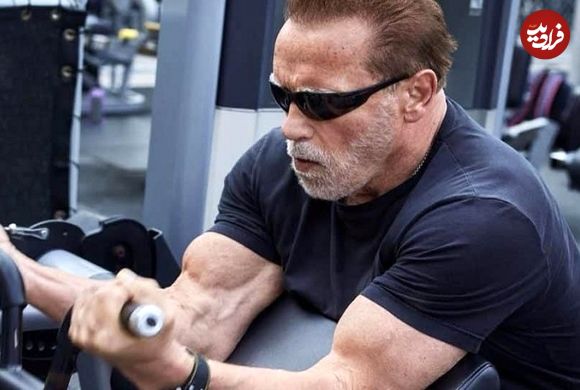 عکس| سفر زمان؛ فیگور «آرنولد» در 16 سالگی در یکی از اولین مسابقاتش