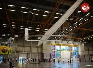 عکس| رکورد جهانی بزرگترین هواپیمای کاغذی دنیا شکست