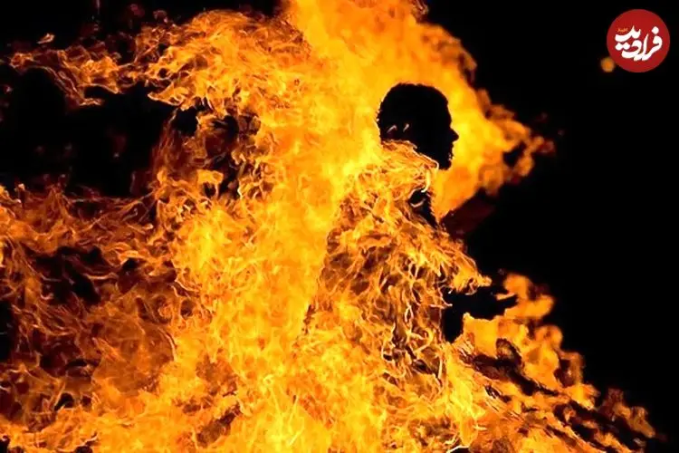 جان‌باختن جوان اهوازی در پی خودسوزی اعتراض‌آمیز