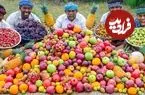 ببینید| غذای روستایی در هند؛ تهیه مربا با سیب، انبه، کیوی آناناس و ... در طبیعت
