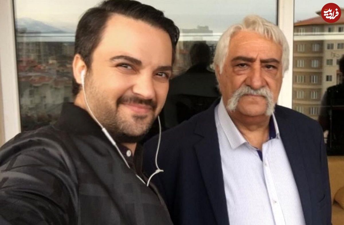 عکس؛ سفر در زمان؛ «داریوش ارجمند در خانه هاشمی رفسنجانی»؛ سال 96
