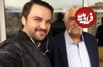 عکس؛ سفر در زمان؛ «داریوش ارجمند در خانه هاشمی رفسنجانی»؛ سال 96